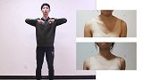 每天4分钟扩胸运动，2周肩背变薄变纤细，脖子变长，显瘦10斤