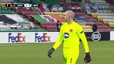第35分钟敦达克球员默里进球 敦达克1-0莫尔德