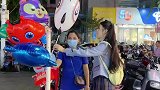什么东西飞过去了，还我气球