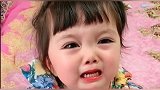 甜甜对奶奶的依赖太大了，一哭就找奶奶，这个表情真是惹人怜