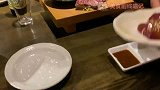 东京旅游，正宗日式BBQ，烤肉的外形很漂亮