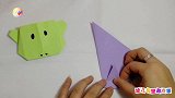 手把手带你玩转幼儿园亲子手工折纸-小猪哼哼