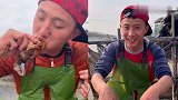渔民们直播做乱炖海鲜，调皮八爪鱼任意吃，真是我向往的生活