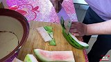 0640 凉拌西瓜皮，开胃下饭，酸甜可口，很多人没吃过！