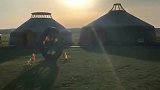 今晚住的蒙古包。