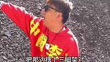 自驾西藏，遇到落石