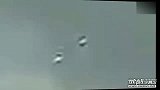 2012年8月11日俄空军100周年庆典两个UFO快速飞过