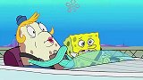 海绵宝宝第10季：海绵宝宝开船搞的鸡飞狗跳，泡芙老师麻木了