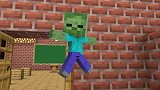 我的世界MC动画：小僵尸与家人团聚