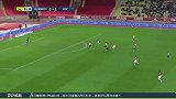 第23分钟摩纳哥球员热尔松·马丁斯进球 摩纳哥1-1里尔