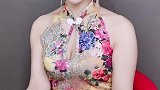 旗袍美女翻唱歌曲精彩好听，真是歌美人美！