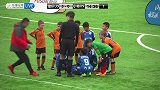 心疼!足球小将或损失大将 姜景祺防守卖力意外受伤