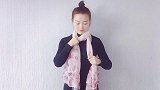 便宜丝巾也能系出大牌范儿！小姐姐现场演示丝巾如何蜕变，太漂亮