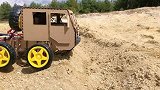 8个轮子的塔特拉就是不一样，翻山越岭的不带停的