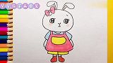 简笔画，可爱的小白兔