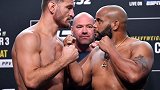 UFC252称重对视集锦：70亿最强男终局之战明日打响