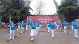 大型集体舞-《红红中国情》衡阳沐林健身舞蹈队6周年庆典开场舞