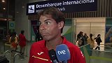 奥运会-16年-纳达尔抵达里约热内卢 手腕伤势或影响其出战-新闻