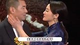 陈建斌蒋勤勤带小儿子出游，7岁锵锵正脸曝光，双手插兜跳舞超嗨