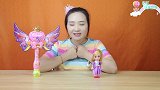 超梦幻的魔法棒，炫酷的声光泡泡效果，实现孩子的公主梦