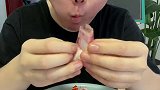 半夜起来偷吃，干冰冻红包巧克力美食 红包巧克力