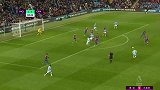 第85分钟曼城球员德布劳内射门 - 打偏