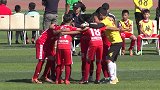 中国足球小将蓝队2：1国奥越野 连入两球逆转取胜！