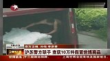 捣毁世博商品制假窝点 查获10万件商品-7月24日