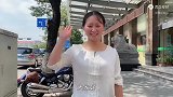 接到临时通告，让如兰来剧组演古装美女，一到现场惊艳亮相了