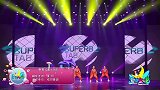 少儿舞蹈，四位小美女表演爵士舞，狂野又不失美感！