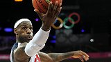 奥运英雄丨勒布朗·詹姆斯 奥运赛场飞天遁地暴扣集锦