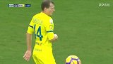 第24分钟切沃球员雅罗什琴斯基犯规