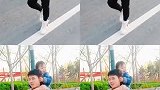 一个在哥哥肩膀上，快乐长大的小丫头，网友：有哥哥真幸福