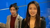 广州地铁偶遇小姐姐和闺蜜差点没认出来