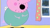 小猪佩奇：外面在下大雨，屋内漏雨了，猪爸爸拿桶来接