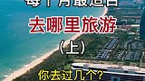 每个月份最适合去哪里旅游，快看看你去对了吗