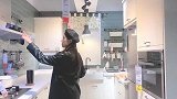 大贝贝穿皮衣黑色长靴逛宜家，在街上碰见，你们会回头看我吗？