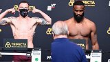 UFC格斗之夜178称重仪式：全员过磅 恩怨之战一触即发