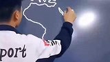 高一男生徒手2分钟画出世界地图，全凭记忆太牛了