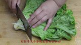 生菜别涮着吃了，教您一个百吃不厌的做法，香辣爽口，2分钟搞定