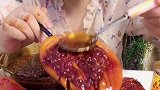 爆辣鲍鱼海鲜，待会让他跪榴莲