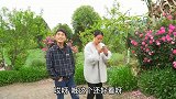 四川方言：不文明观赏，腊狗两口子不像话，把花朵摘光了！
