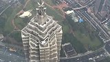 高度不同，看到的风景就会不同，上海中心大厦，中国第一高楼