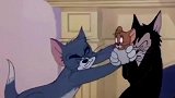 猫和老鼠：黑猫和汤姆一起合作，但还是败给了杰瑞的机智