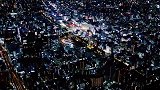航拍日本名古屋，夜色迷人，让人很想留下来