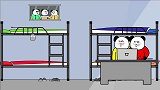 沙雕动画：遭到室友欺骗，发现室友了是大佬