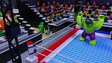 乐高版动画：绿巨人和红巨人的拳击比赛！
