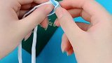 一根鞋带就能编出网红小狮子手链，简单又好看