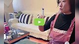 萌娃不好好吃饭，姥姥拿出“夺命武器”轻轻一推，吓得他哆嗦开吃