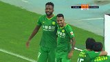 国安3-1！张稀哲中路强突晃飞杜佳 比埃拉推射空门得手